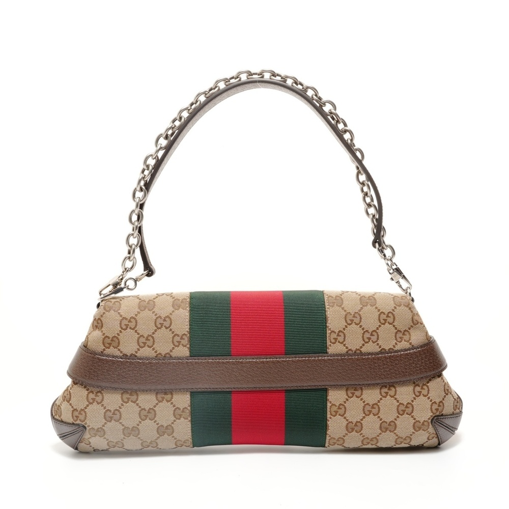 Gucci Brown GG Canvas Horsebit - Picture 2 of 9